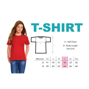 T-Shirt modèle femme L avec logo de l'école - ISFJ