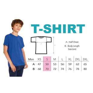 T-Shirt modèle homme S avec logo de l'école - ISFJ