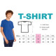 T-Shirt modèle homme L avec logo de l'école - ISFJ