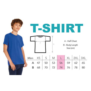 T-Shirt modèle homme L avec logo de l'école - ISFJ