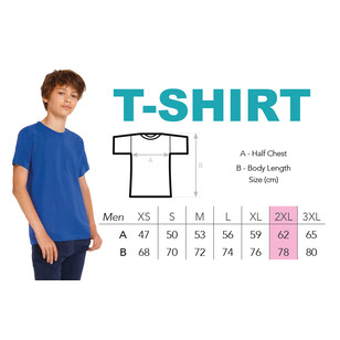 T-Shirt modèle homme XXL avec logo de l'école - ISFJ