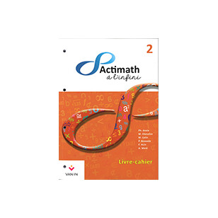 AE - Actimath à l’infini 2 - Livre Cahier ‘’Tout en un’’
